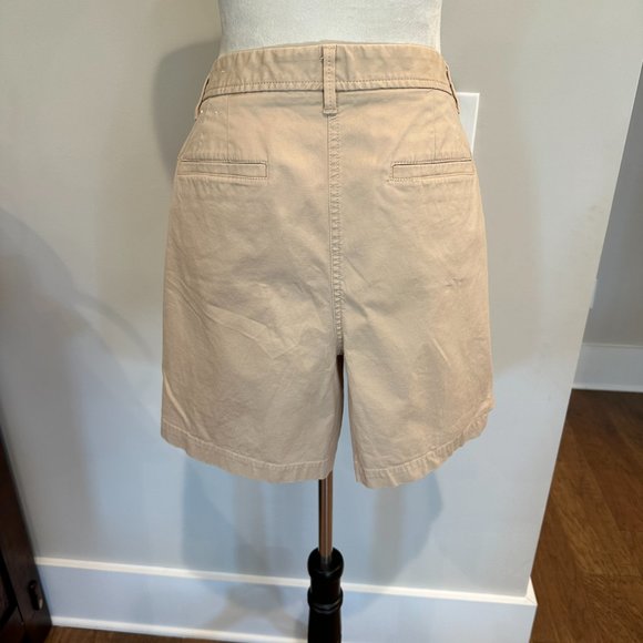 Talbots Relaxed Chino Short - 7" inseam - Size 14 - Khaki colored - Picture 4 of 5